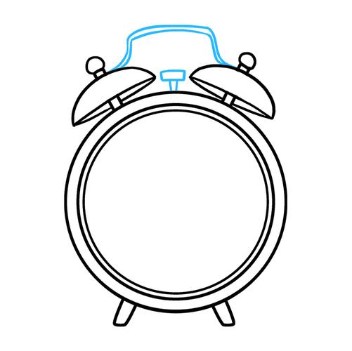 简笔画教程||闹钟