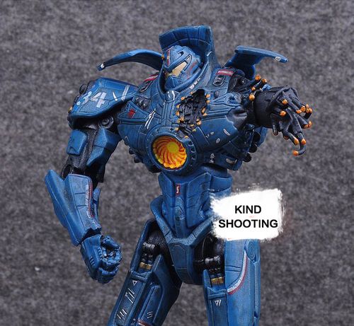 环太平洋机甲模型 战损断臂 危险流浪者手办模型可动人偶摆件玩具