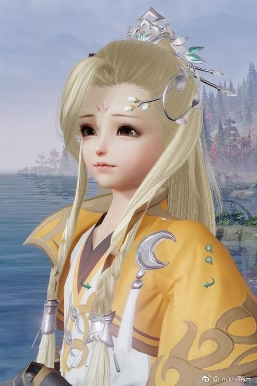 剑网3重制版正太金发高清图 蝶金实装效果一览