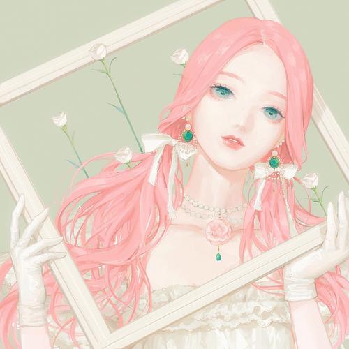 浅笑微颦「萌系动漫头像」 喵呜>ω * 女生头像 冷艳 森系-花