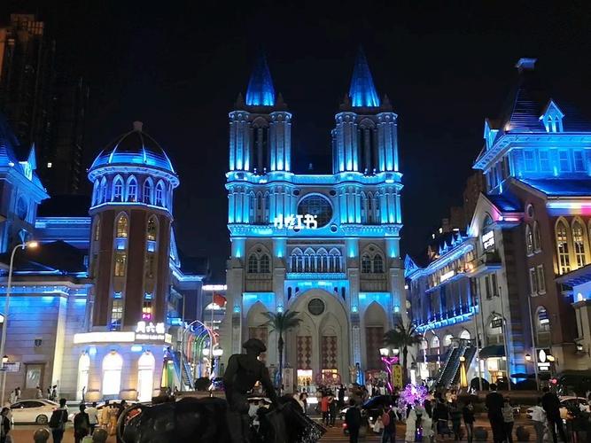 武汉光谷步行街_光谷广场自由行热门攻略_万国怎么样_建筑_夜景_出行