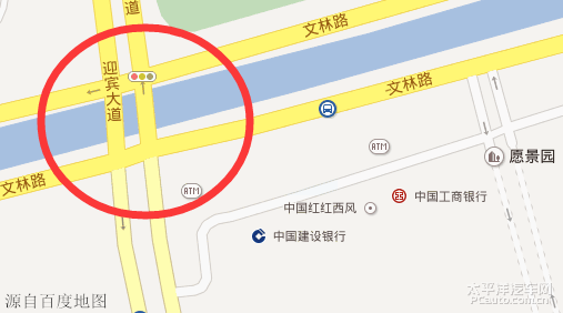 迎宾大道与文林路交叉口改造完成 已通车【图】_咸阳