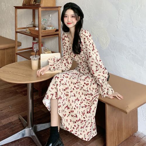 2021春款女装流行图片,新款女装2021流行春款 早春款女装2021年新款茶歇法式复古设计感小众高级感