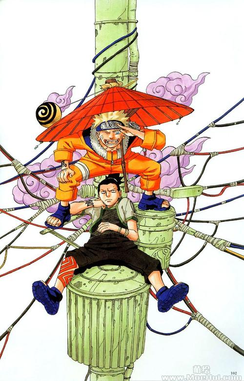 会员画集岸本齐史火影忍者画集涡巻148p