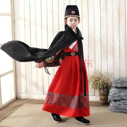儿童汉服男古装飞鱼服童仙演出服锦衣卫小孩明朝侍卫侠客超帅气大侠