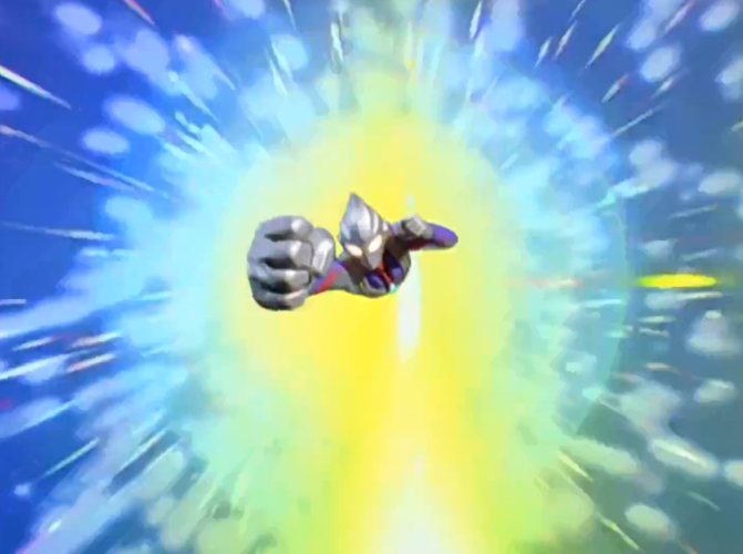 迪迦奥特曼变身一直都是蓝色背景,看到唯一一次红色,网友懵了