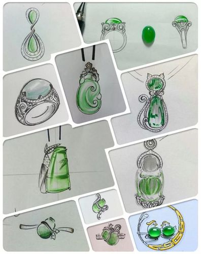 手绘翡翠-花瓣网|陪你做生活的设计师