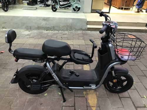 爱玛小玛mini袋鼠车电动车女士代步车电瓶车亲子车48v