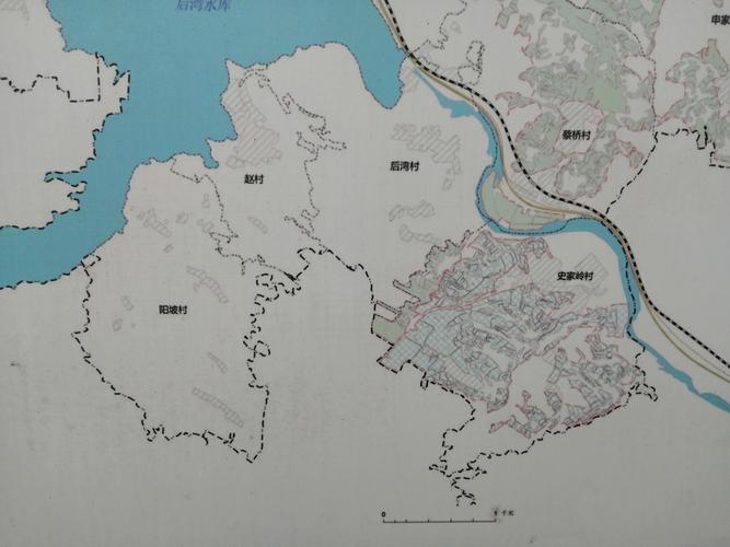 虒亭镇行政村地图