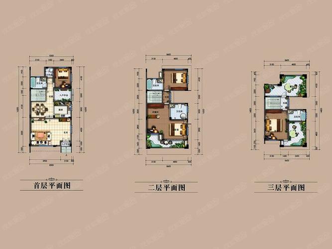 山水一品243㎡别墅洋房户型_山水一品户型图-阳江搜狐