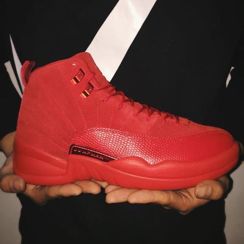 air jordan 12 "red suede" 图片曝光
