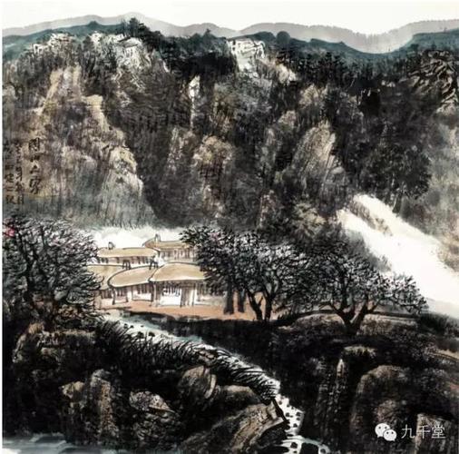 顾大明,赵忠仁山水画小品展7月11日开幕