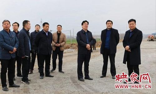 彭广峰对确山县部分项目建设进行调研