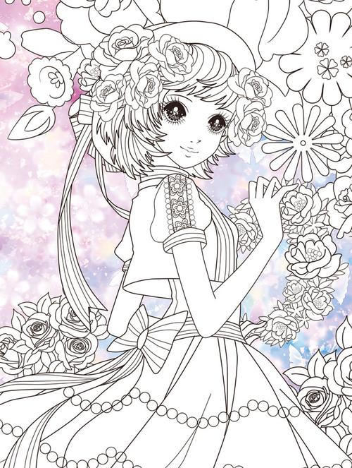 俏丽公主涂色第二辑童话公主