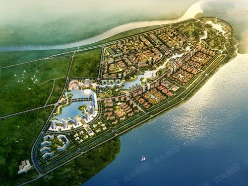 泾渭分明生态半岛