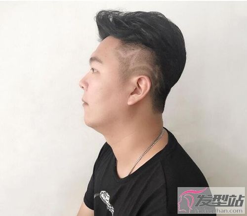 胖子发型男霸气 只要敢大胆尝试总有一款适合你