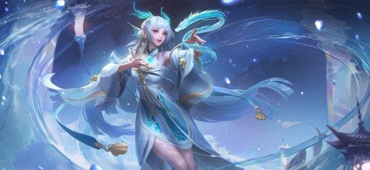 下一款新皮肤原画曝光 王昭君七夕皮肤下周上架