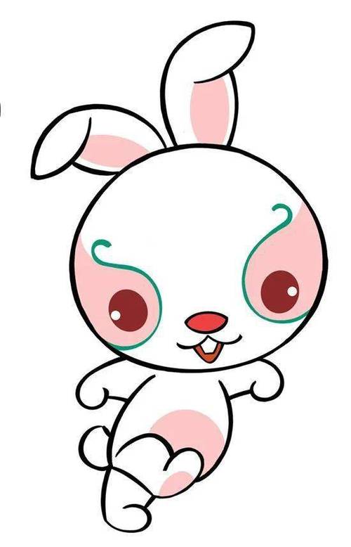 十二生肖简笔画彩色十二生肖简笔画彩色可爱