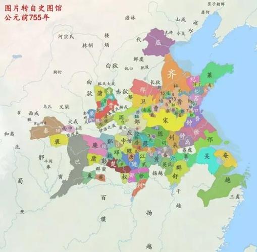 鲁国编春秋周平王四十九年722年组图