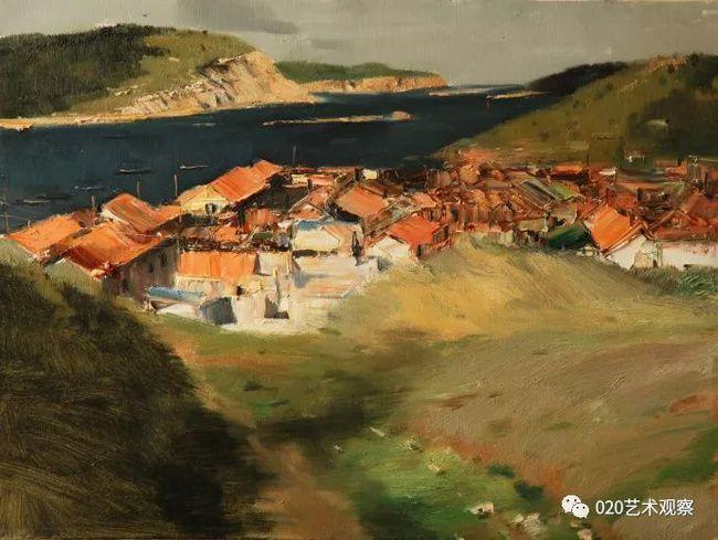 白羽平:构建田园诗化的画境|绘画|油画|画家|艺术|画