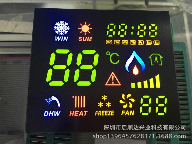 led数码管数码屏数码彩屏65*56彩屏