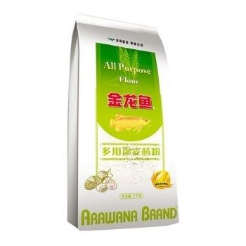 金龙鱼面粉中筋面粉多用途麦芯小麦粉5kg家用包子饺子馒头饼手擀面十