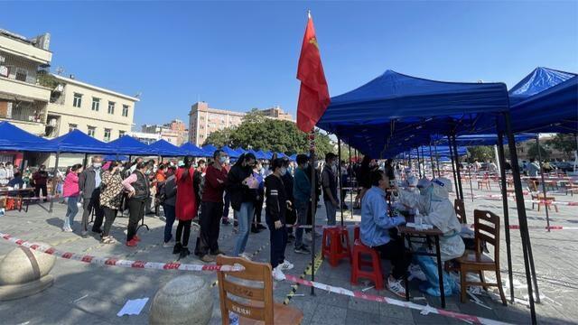 关注疫情防控东莞大朗开展全民核酸检测165个采样点公布
