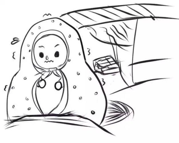 手绘冬日 | 大雪节气,你还好吗?