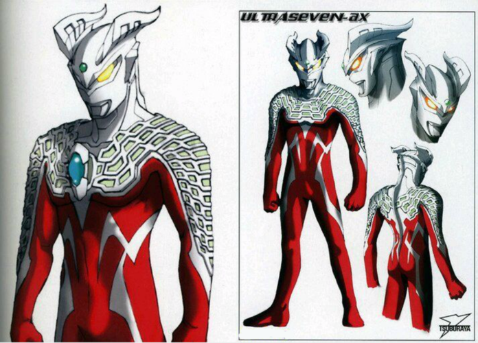 赛罗奥特曼最初设计稿曝光原来初稿也是红族变蓝并非赛妈