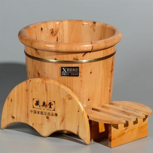 藏奥堂足浴木桶