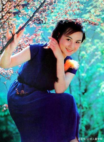 朱碧云,12张老照片,30多年前的女明星,烂漫如花甜润似玉