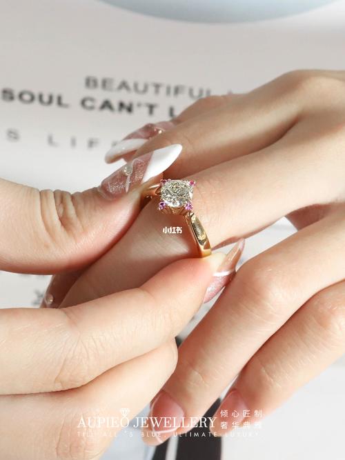 设计款玫瑰金钻戒95优雅显钻款结婚钻戒78_钻戒_玫瑰金_婚姻_设计