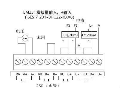 em231 em235相关接线组态问题