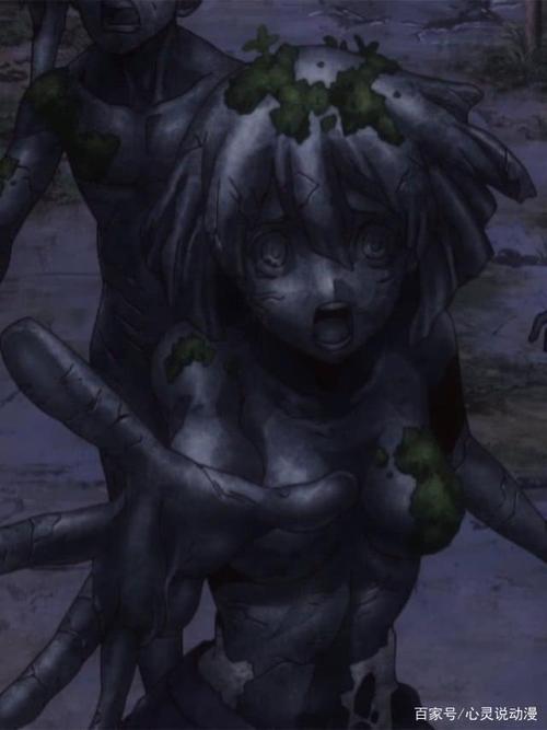 《石纪元》讲述了人类世界突然全体石化,而全体人类变成石像后3700年