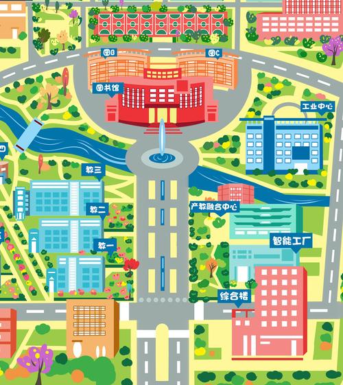 无锡职业技术学院校园地图