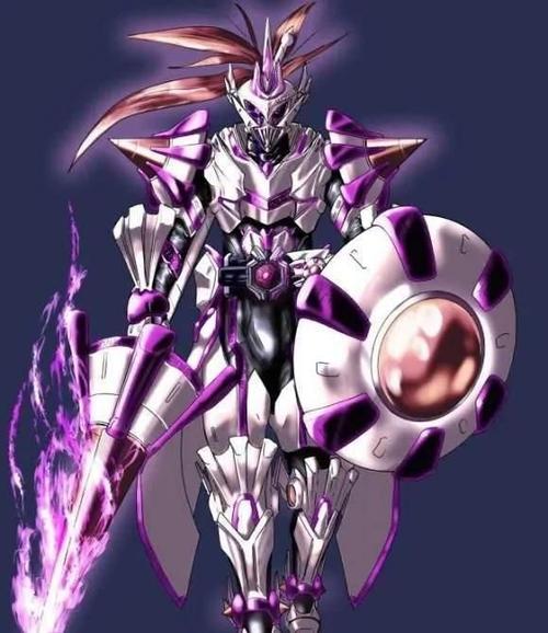 四个原创的假面骑士紫色骑士看起来非常的帅气