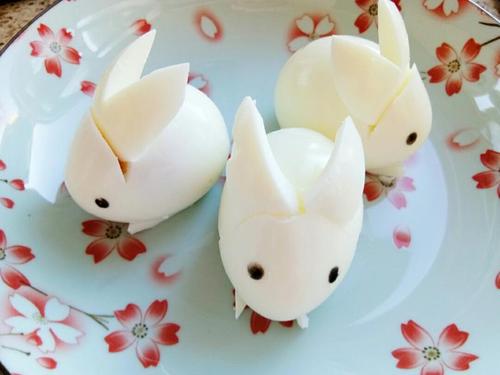 《花花家的菜》小兔子造型鸡蛋