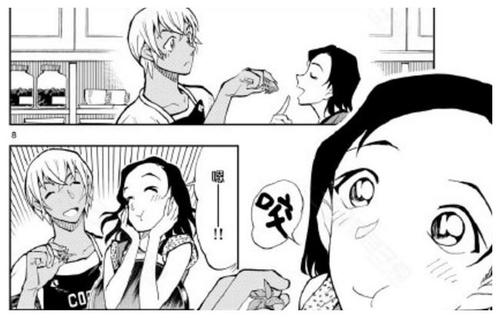 安室透喂小梓吃草莓引发读者不满青山刚昌马上澄清