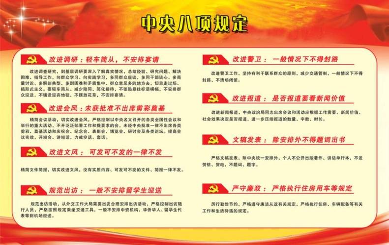 魏广悦《八项规定要记牢(三句半)》