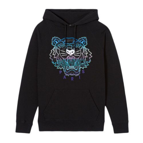 kenzo老虎头卫衣价格,kenzo虎头卫衣 服装 女士棉质抽绳式连帽套头衫经典logo款老虎头图案时尚 女士卫衣