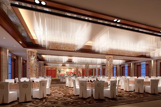 最新酒店宴会厅设计方案效果图