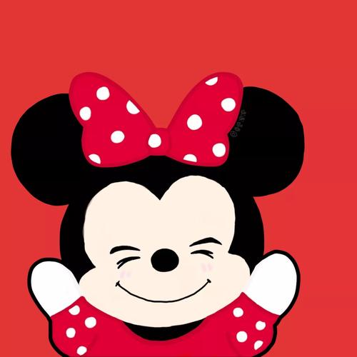 米老鼠 米奇米妮 情侣头像 微信背景图 套图