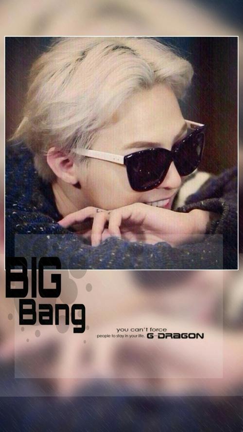 bigbang#gd#权志龙#壁纸#人物#锁屏#安卓#黑白#文字#原创高清壁纸