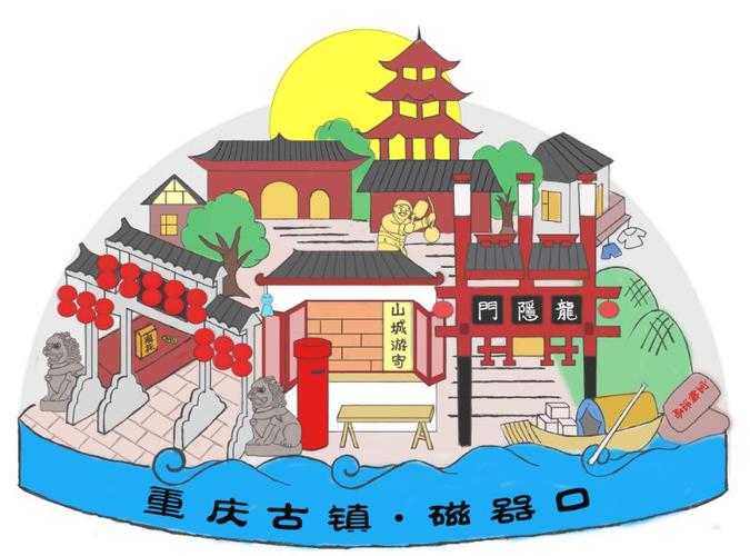 重庆古镇·磁器口