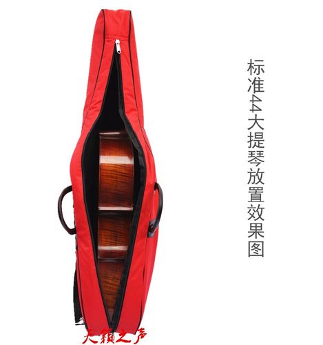 新款加厚防水大提琴包双肩背大提琴盒/箱能放弓与谱厂家直销包邮