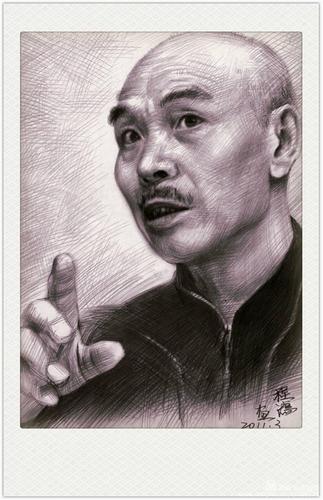 其它 程鸿与他的人物肖像素描画作 写美篇 画家程鸿的百科 请欣赏资阳