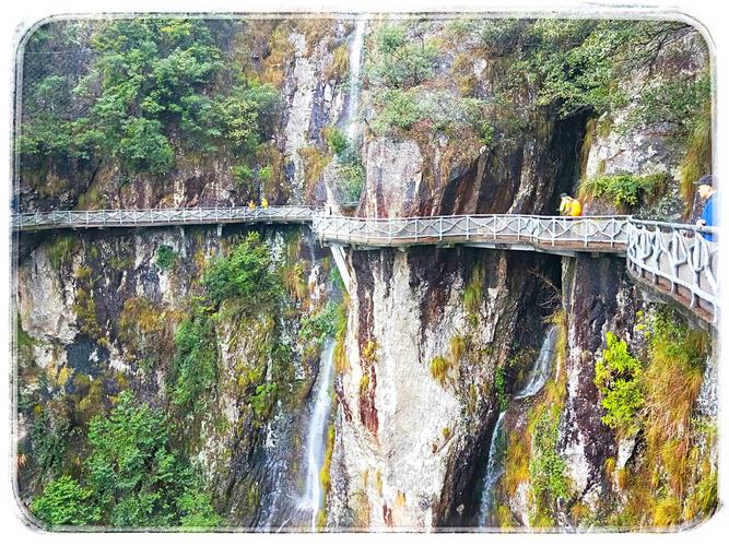温州永嘉小若岩景区～崖下库景区穿越2019年3月3日