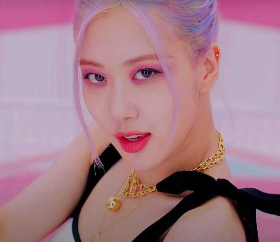 朴彩rose同款icecream圆球扣锁项链ins叠戴项链