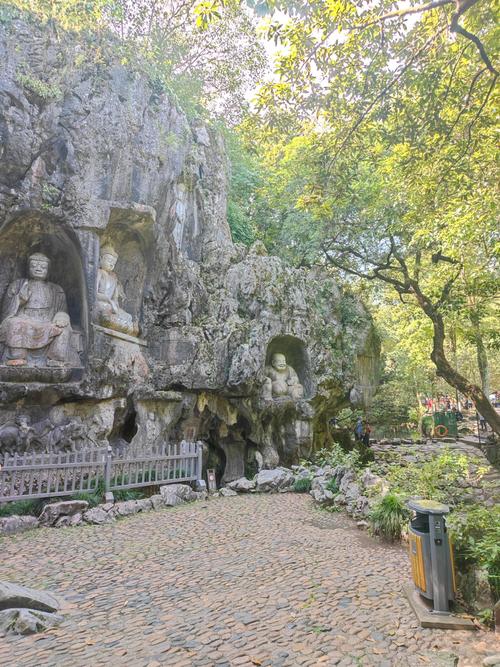 飞来峰抖音风景杭州灵隐寺景区杭州灵隐寺飞来峰景区灵隐寺(飞来峰)