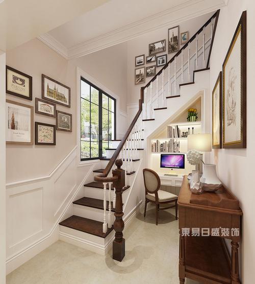 楼梯间充分利用空间效果图